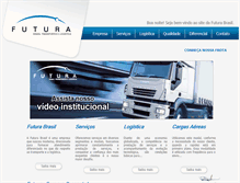 Tablet Screenshot of futurabrasil.com.br